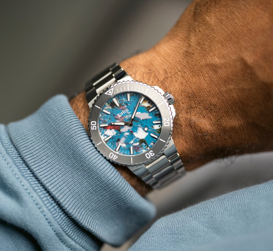 ORIS  Мужские швейцарские часы, автоматический механизм, сталь, 43,5 мм